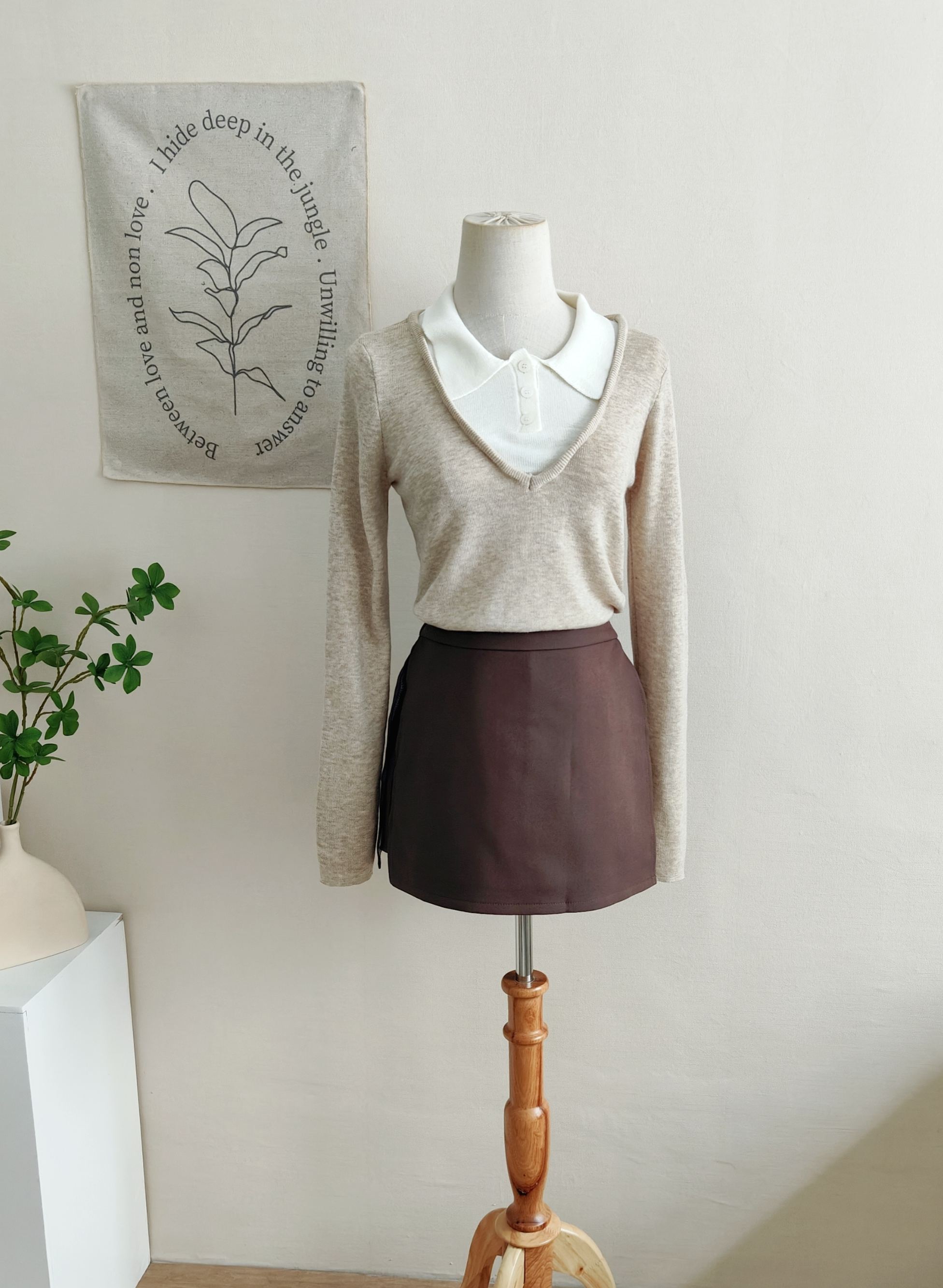 CHIC A-Line Skort 防走光A字西装裙*2 Colors