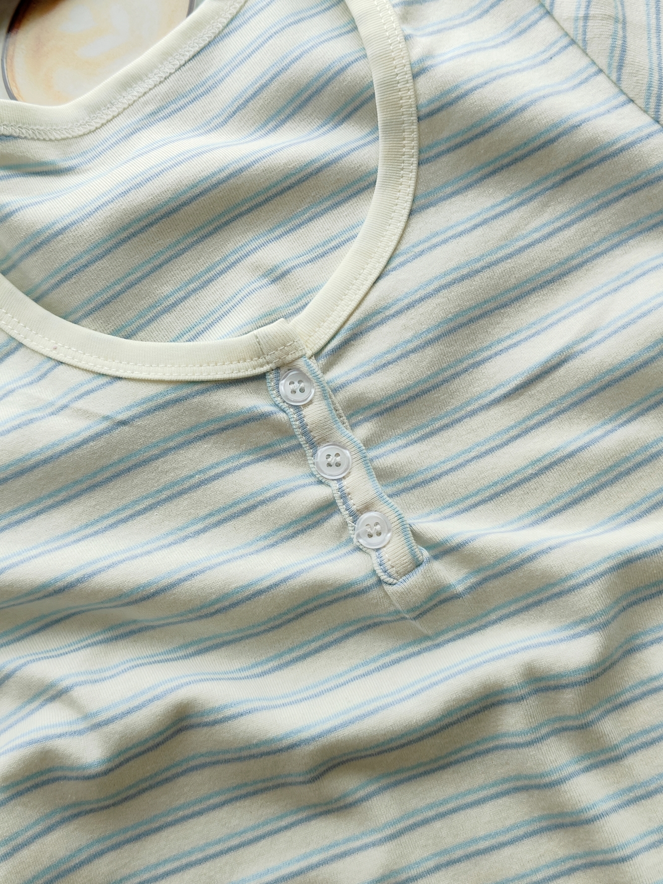 Striped Classic Shoulder Tee 条纹正肩T恤