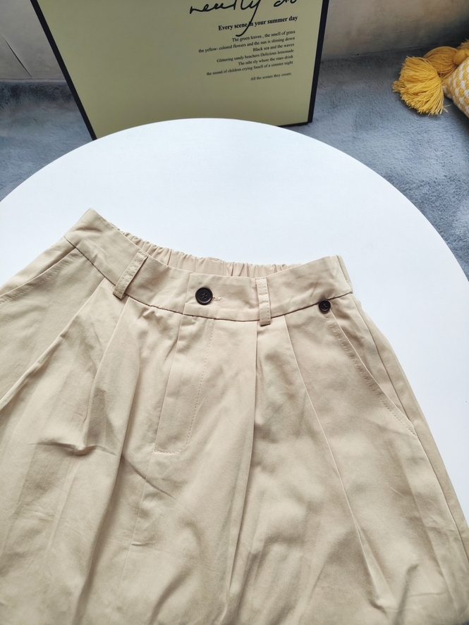 Basic A-Line Flare Skirt 简约A字大摆半身裙
