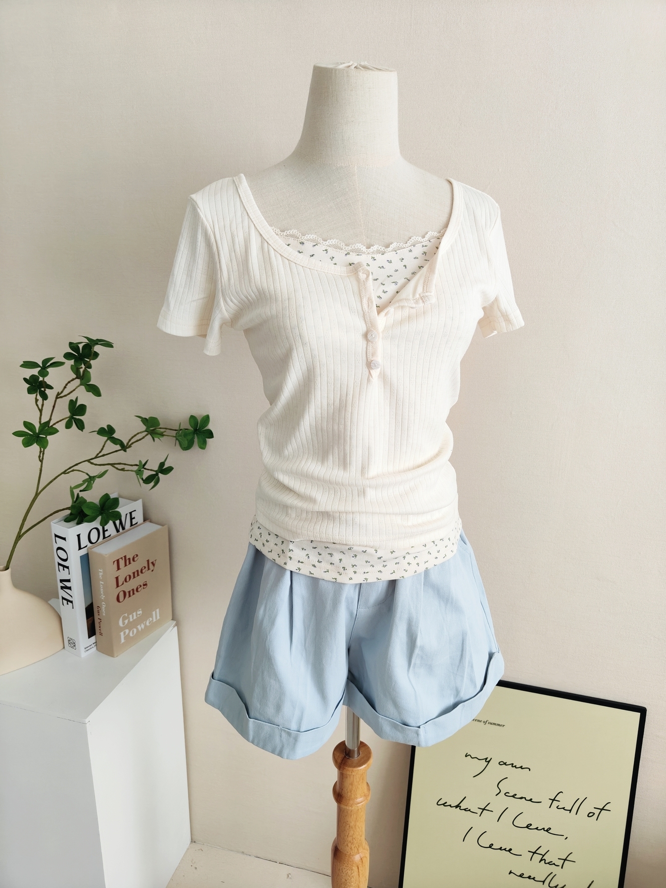 Sweet Candy Shorts 糖果色直筒短裤*4Colors