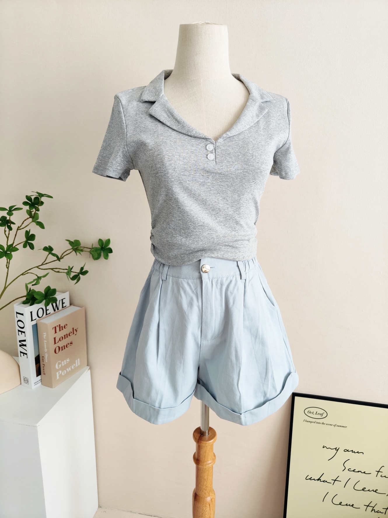 Sweet Candy Shorts 糖果色直筒短裤*4Colors