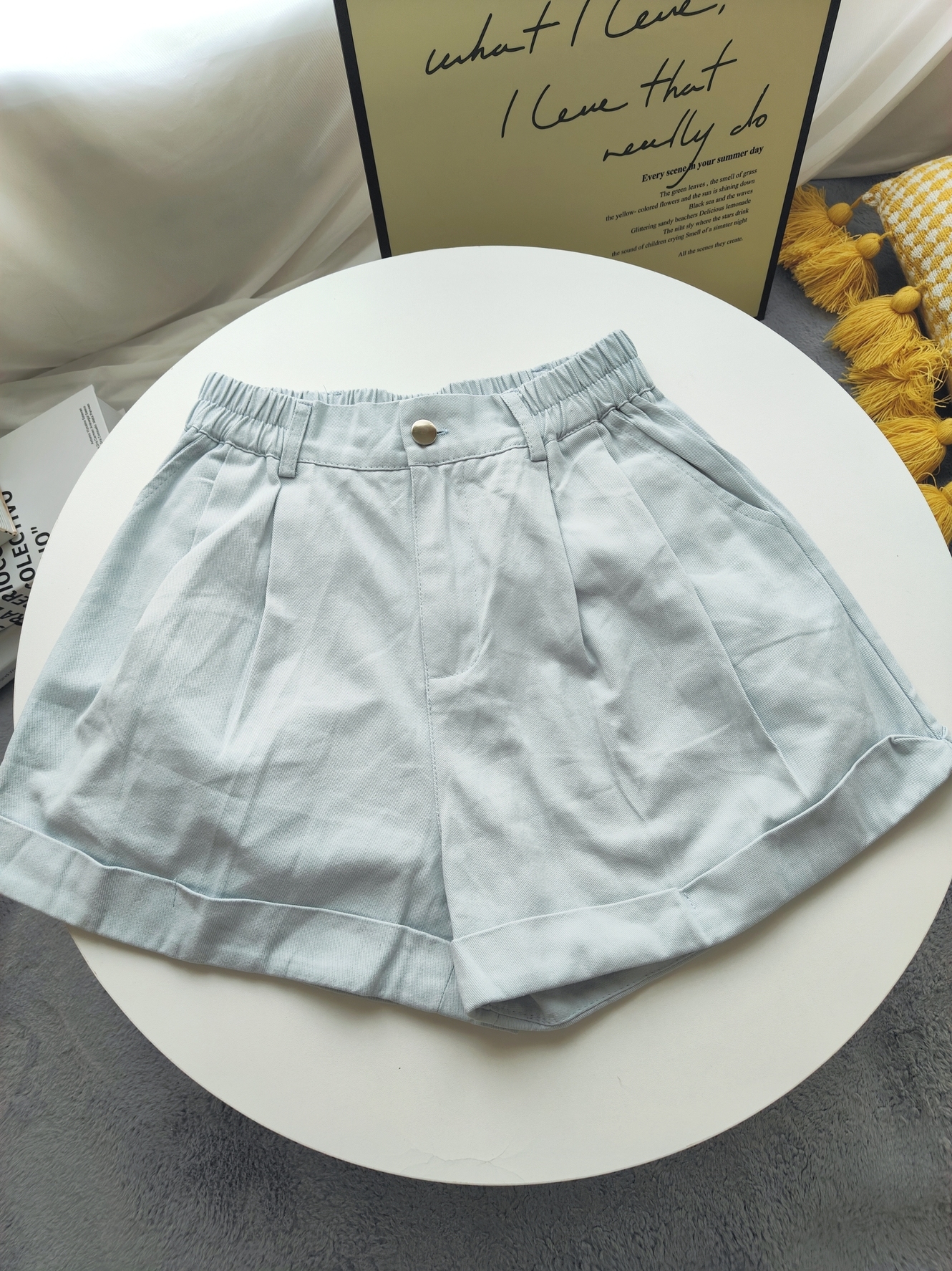 Sweet Candy Shorts 糖果色直筒短裤*4Colors