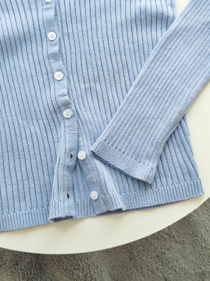 Cozy Short Knit Cardigan 温柔风短款针织开衫*4 Colors