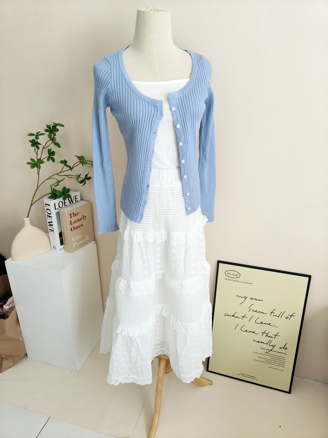Cozy Short Knit Cardigan 温柔风短款针织开衫*4 Colors