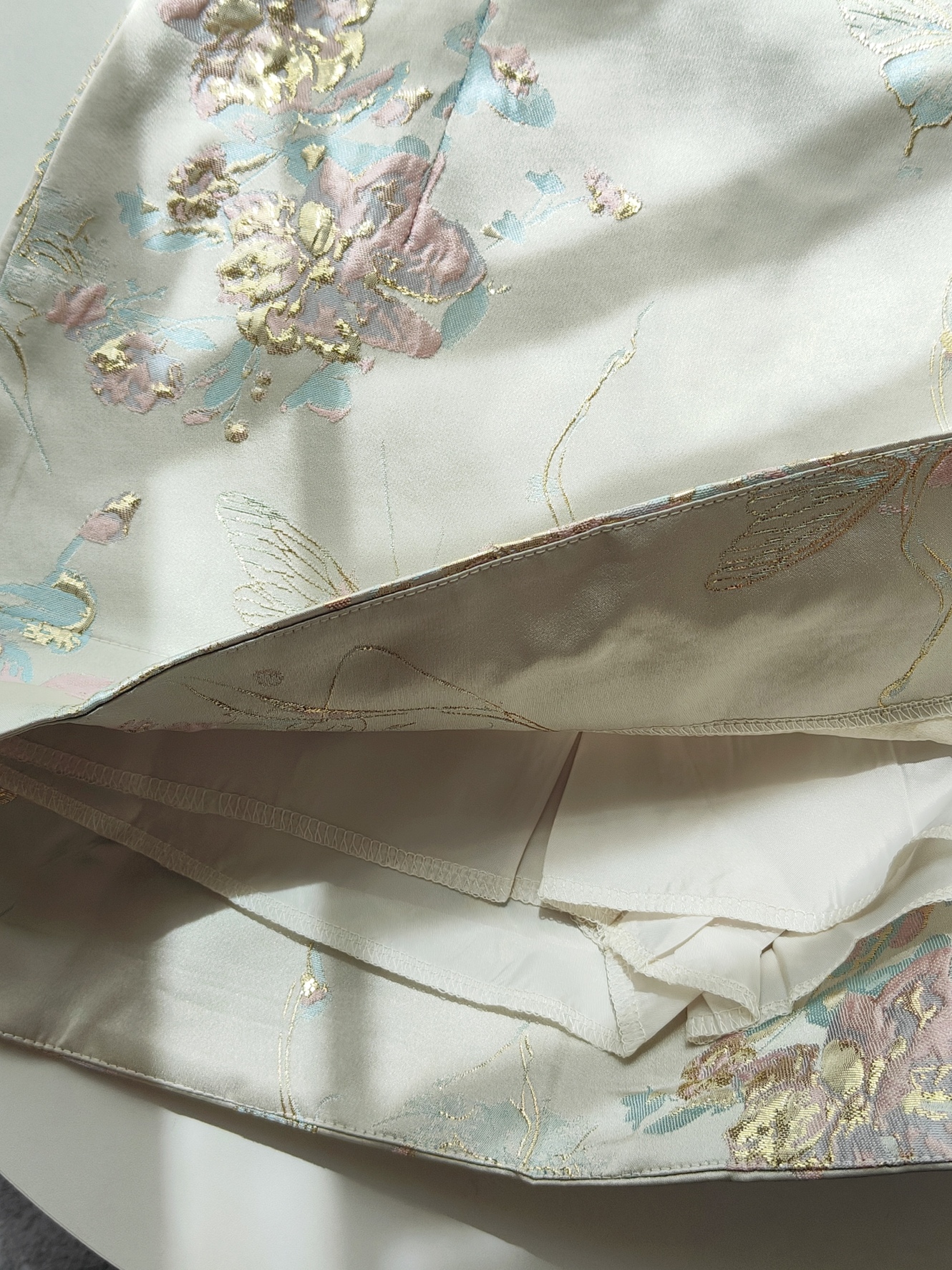 Vintage Jacquard Skirt  中式提花半身裙*只剩M