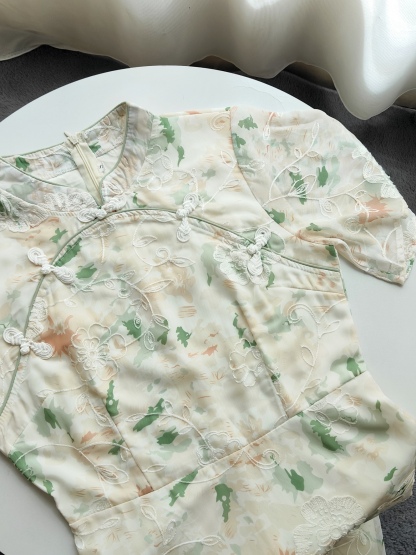 Chiffon Floral Dress 雪纺碎花裙 