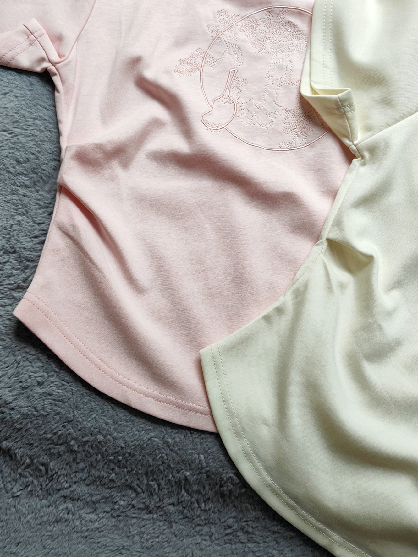 Fit Jacquard Crop Top 提花收腰T恤*3 Colors