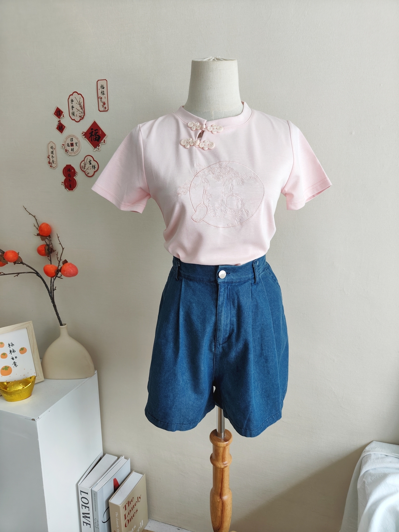 Fit Jacquard Crop Top 提花收腰T恤*3 Colors