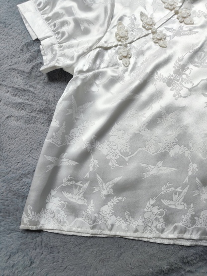 提花衬衣+马面裙两件套装 Jacquard Top with Hanfu Skirt Skirt