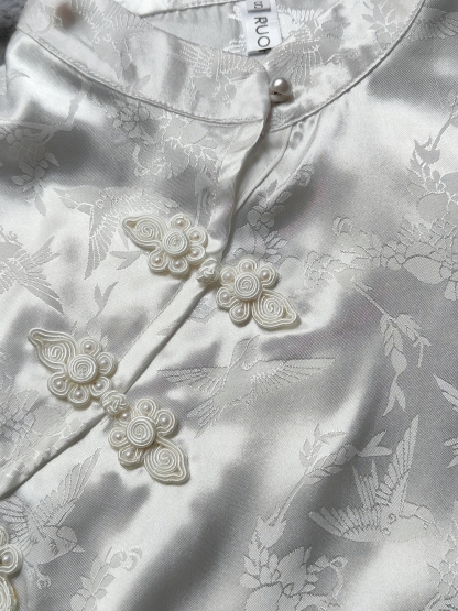 提花衬衣+马面裙两件套装 Jacquard Top with Hanfu Skirt Skirt