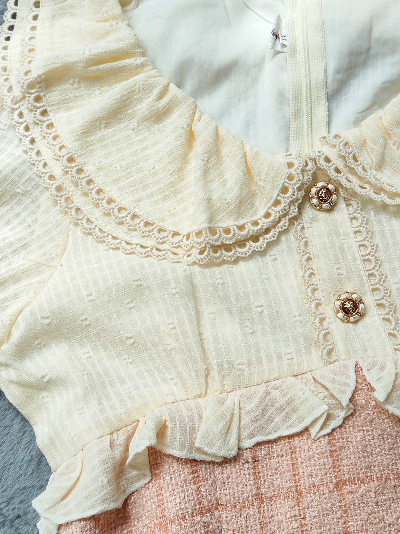 First Love Sweet Cream Dress 初恋奶甜连身裙