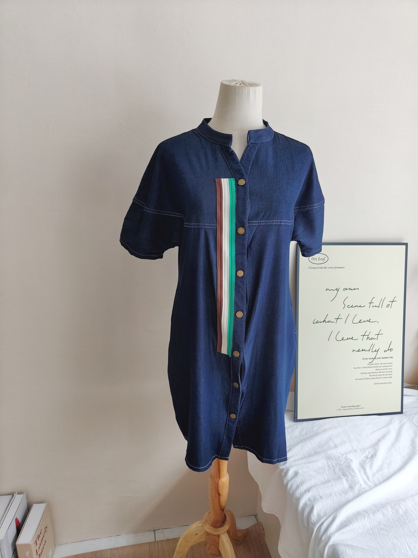 Casual Denim Dress 牛仔连衣裙