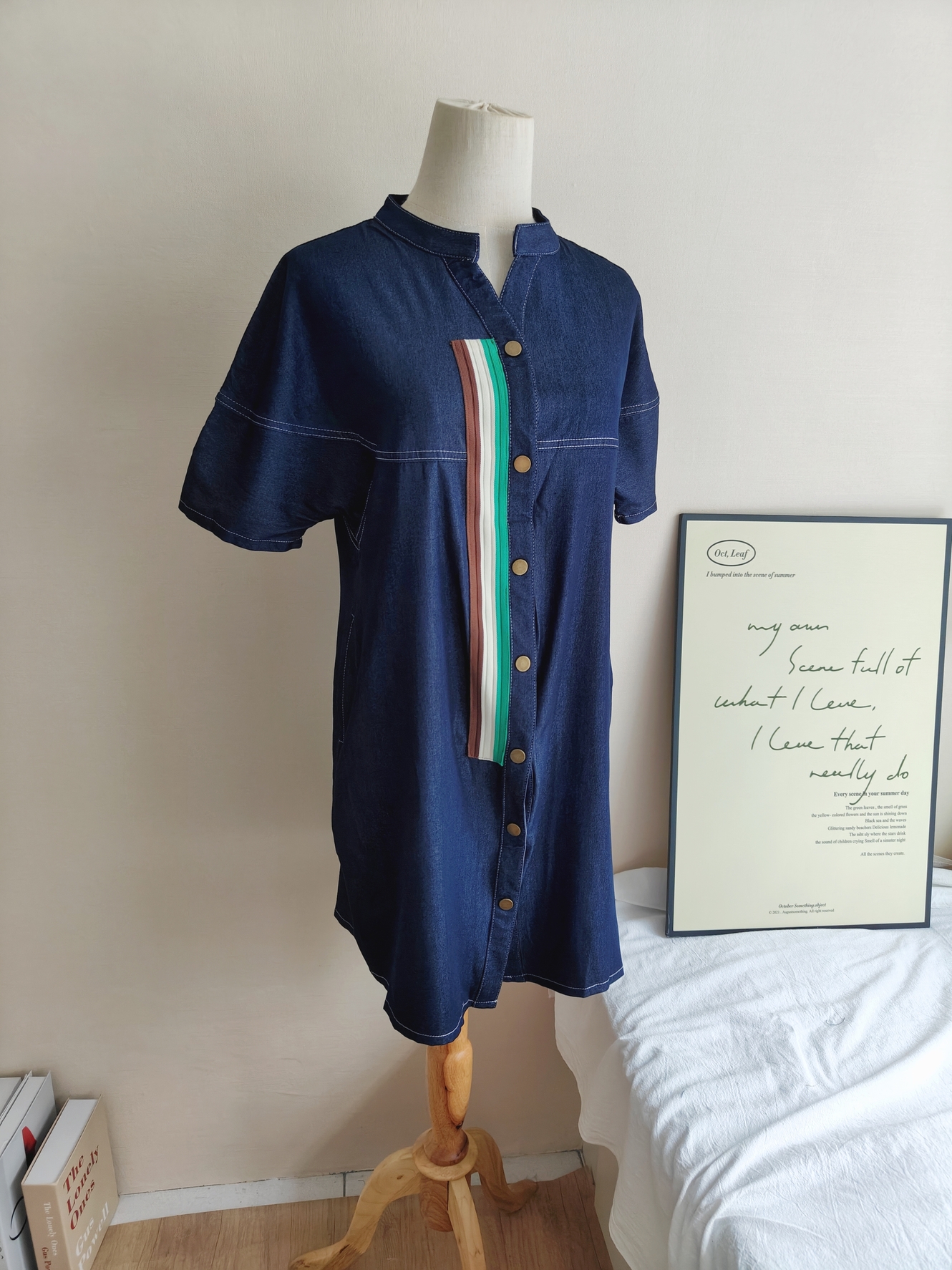 Casual Denim Dress 牛仔连衣裙