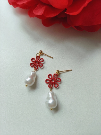Festive Bloom Earrings 过年款耳环