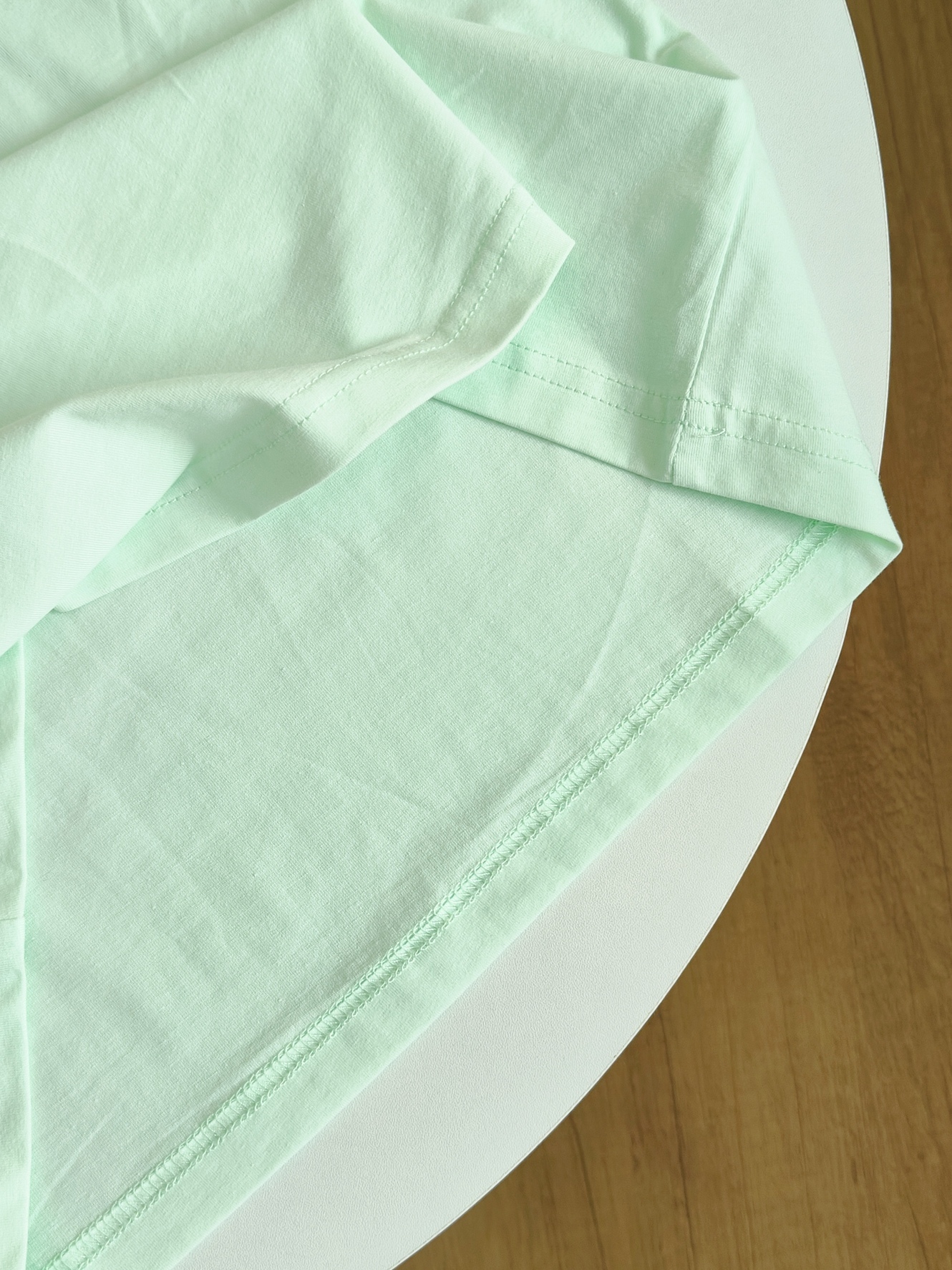 Ice Cream Color Bow Tee 冰淇淋色拼接蝴蝶结T恤*2 Colors