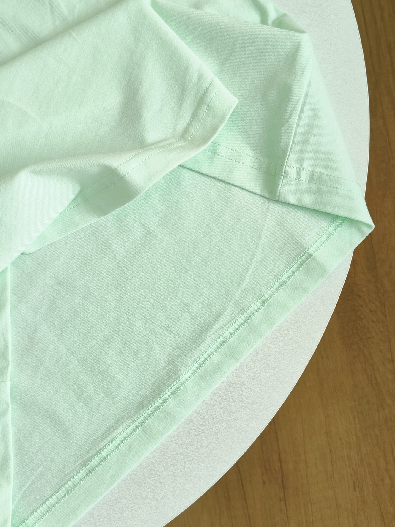 Ice Cream Color Bow Tee 冰淇淋色拼接蝴蝶结T恤*2 Colors