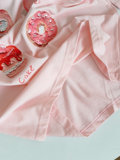 Letters Graphic Tee 油画字母短袖Tee*3 Colors