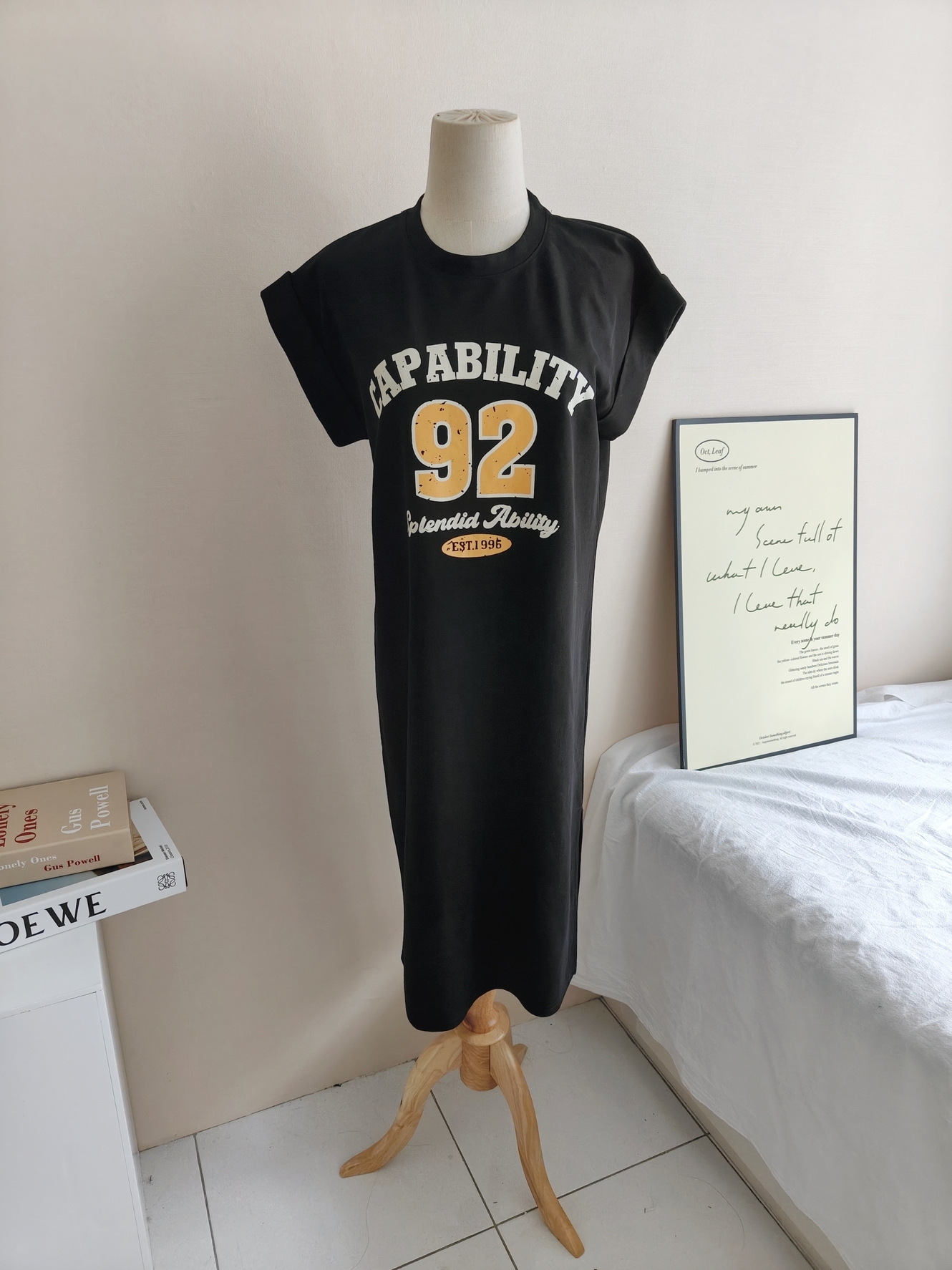 Letter Print Dress 字母印花连衣裙