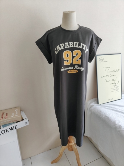 Letter Print Dress 字母印花连衣裙