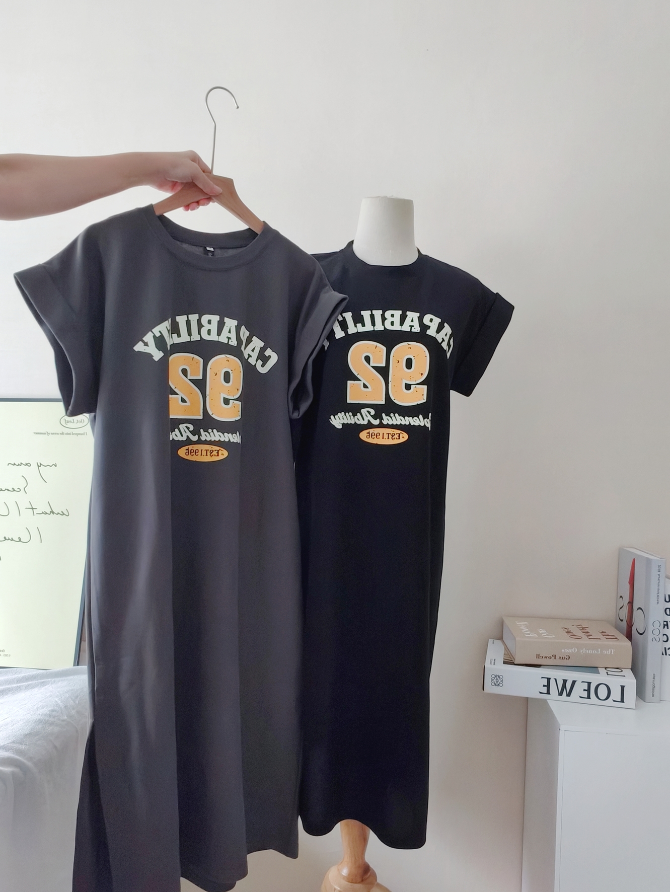 Letter Print Dress 字母印花连衣裙