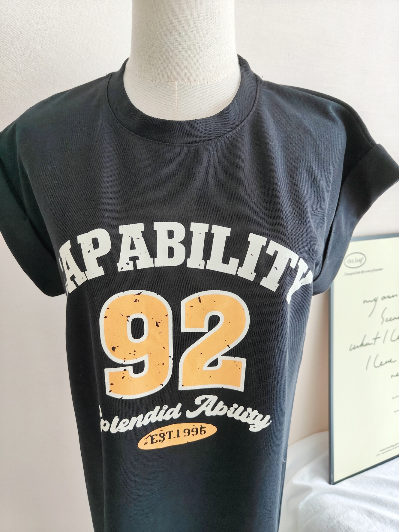 Letter Print Dress 字母印花连衣裙