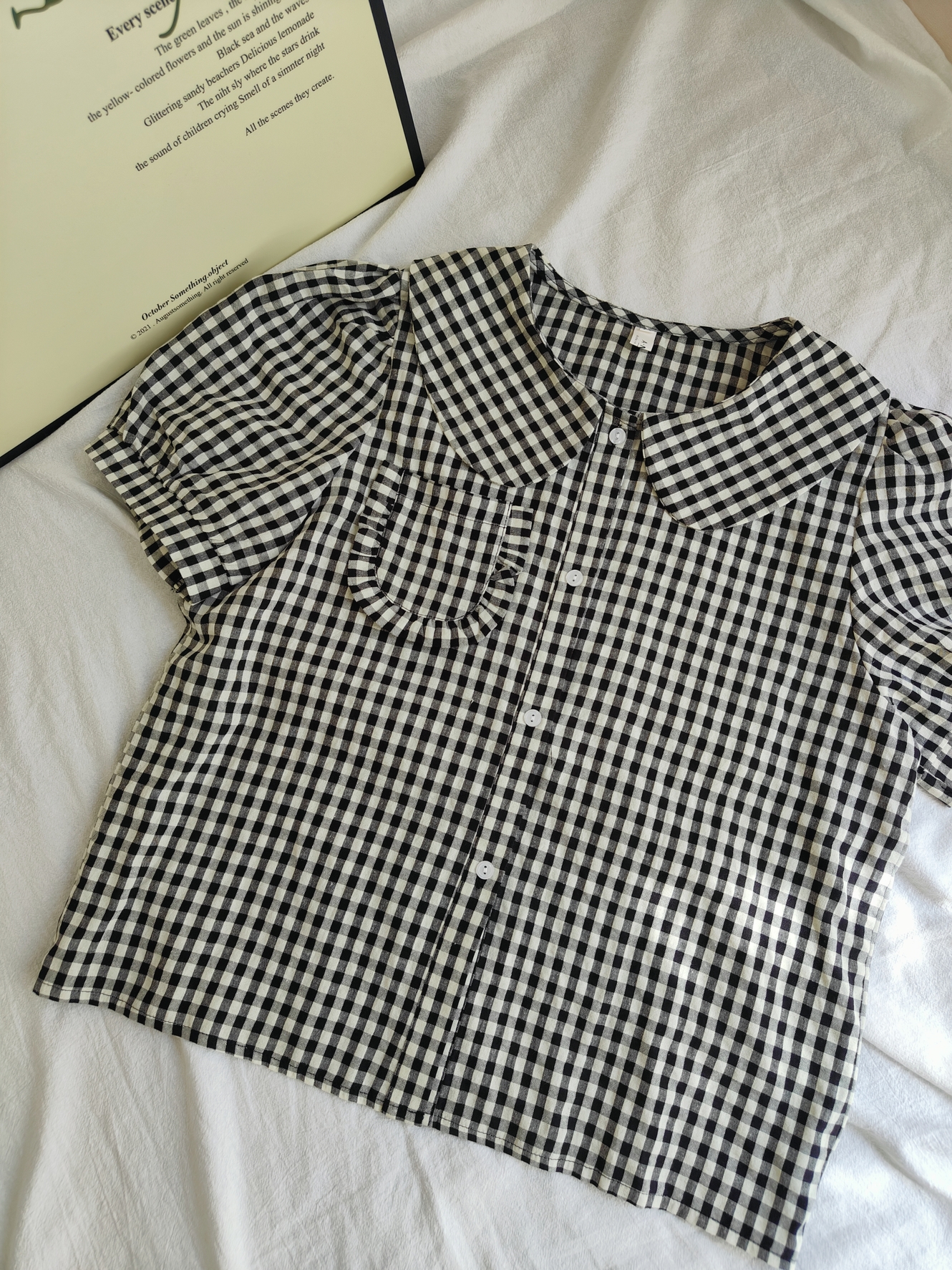 Vintage Doll Collar Shirt 复古娃娃领衬衫 