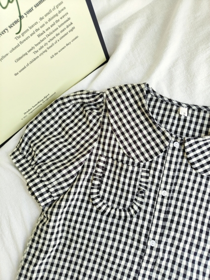 Vintage Doll Collar Shirt 复古娃娃领衬衫 