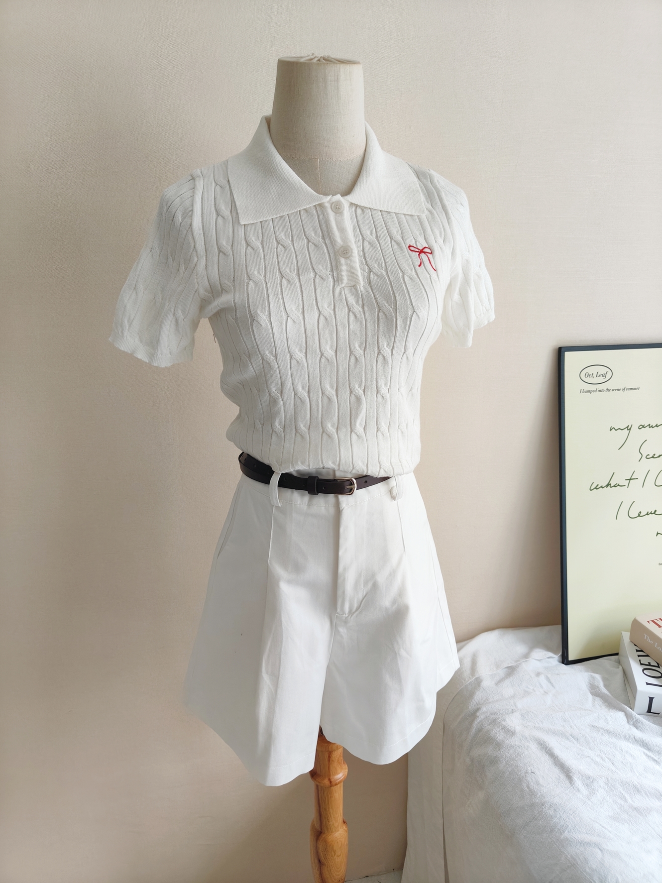 Bow-Knot Knit Top 蝴蝶结针织上衣