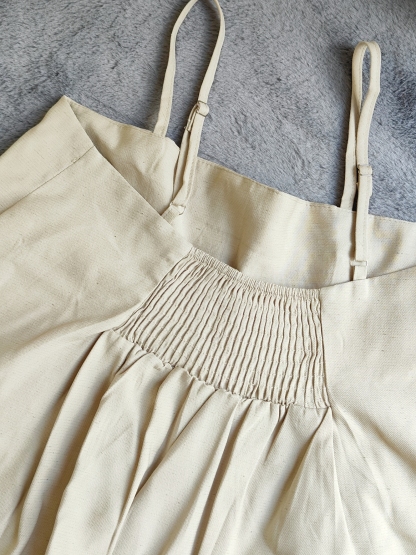 Muse Two-Piece 法式吊带上衣阔腿裤两件套*4 Colors