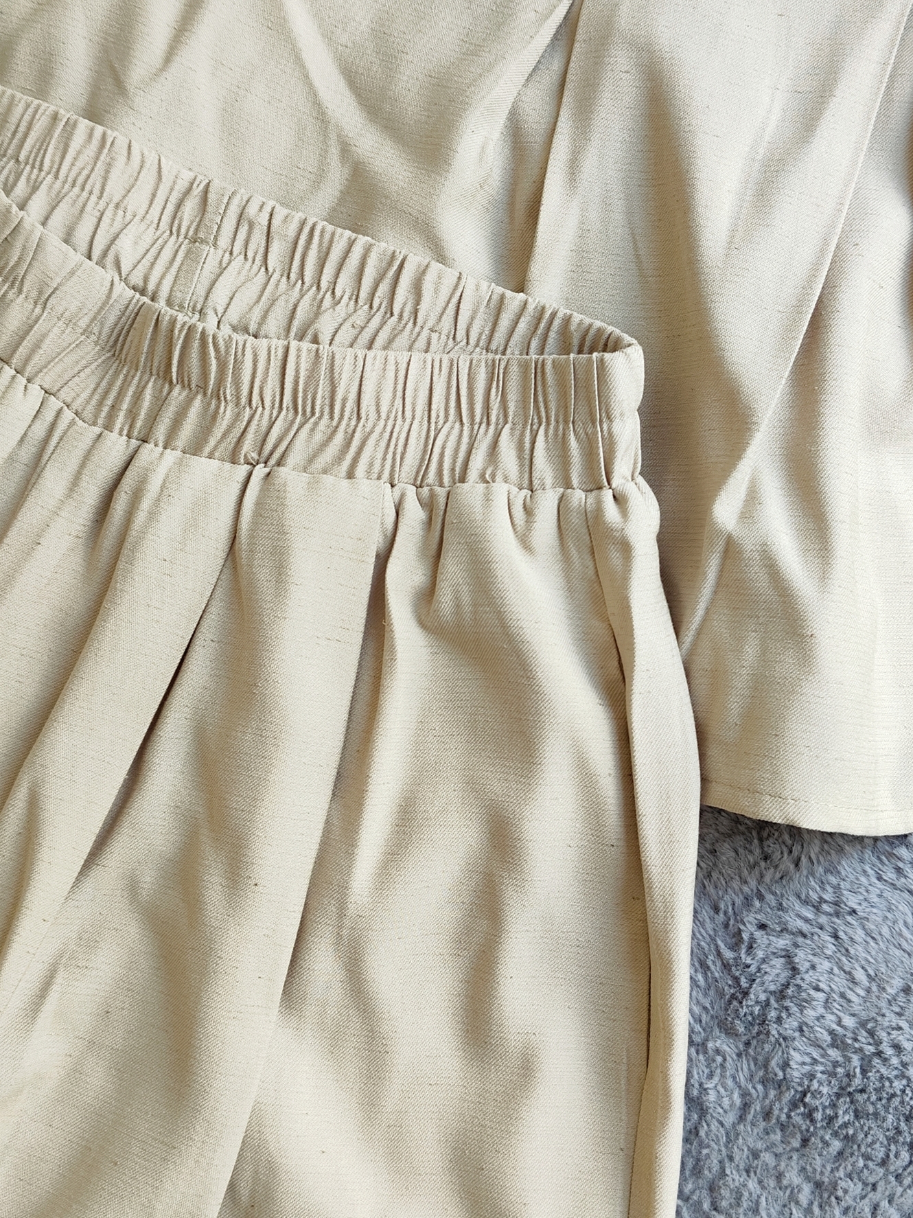 Muse Two-Piece 法式吊带上衣阔腿裤两件套*4 Colors