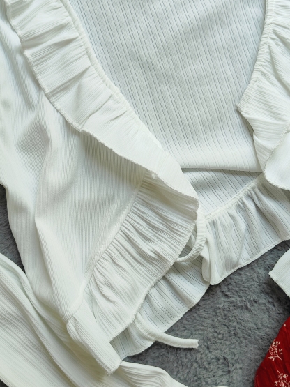 Ruby Bloom Camisole Dress + Cardigan Set 绝美红色吊带连衣裙+开衫