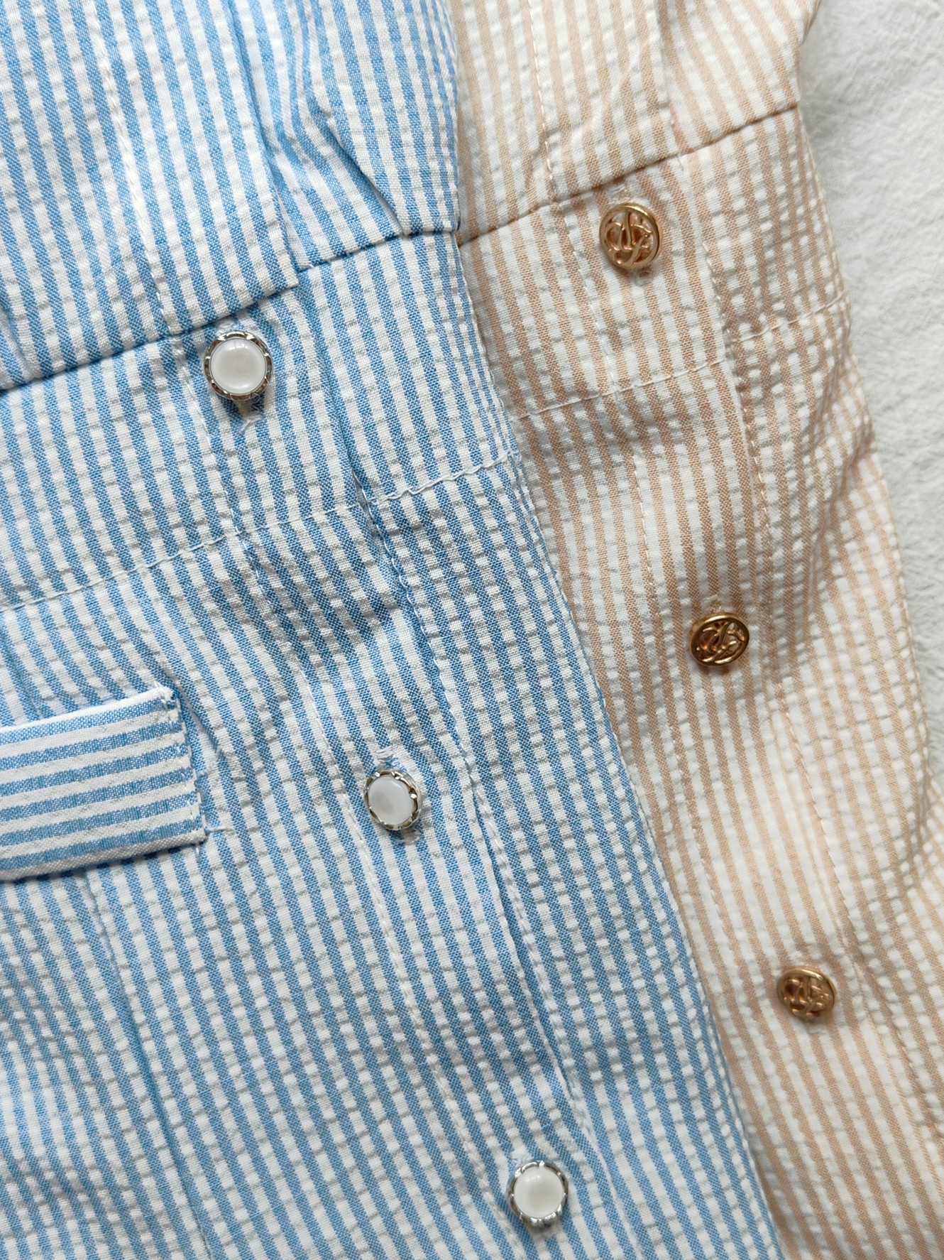 Nina Striped Shirt Dress 文艺范~条纹衬衫连衣裙*2Colors