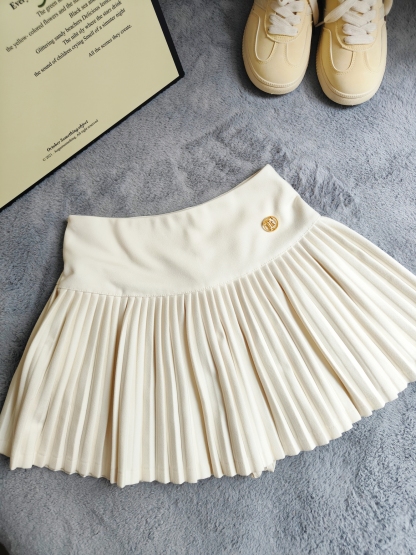 Elara Pleated Midi Skirt 百褶裙半身裙*3 Colors