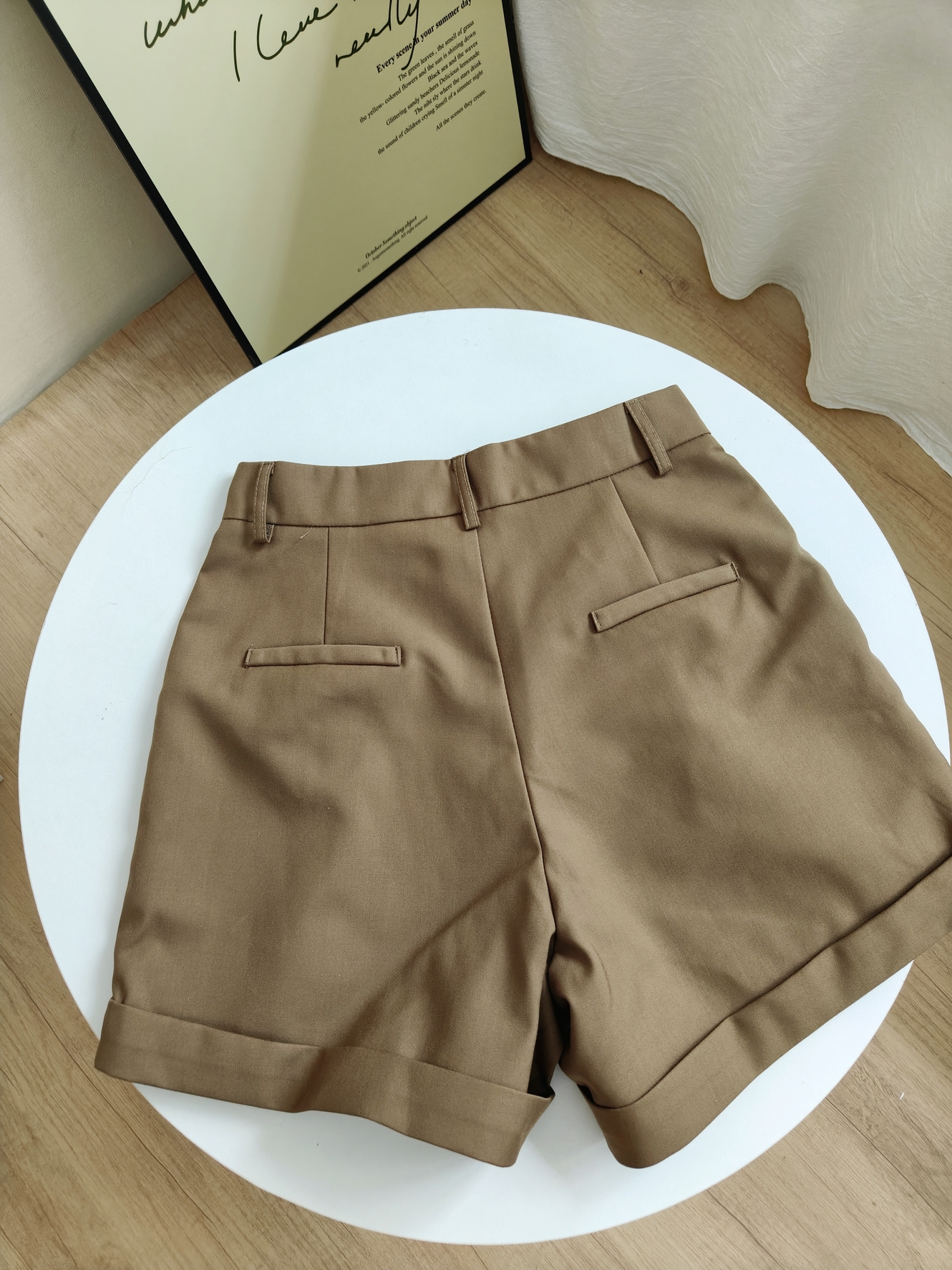 Thalia A-Line Casual Shorts A字高腰休闲短裤