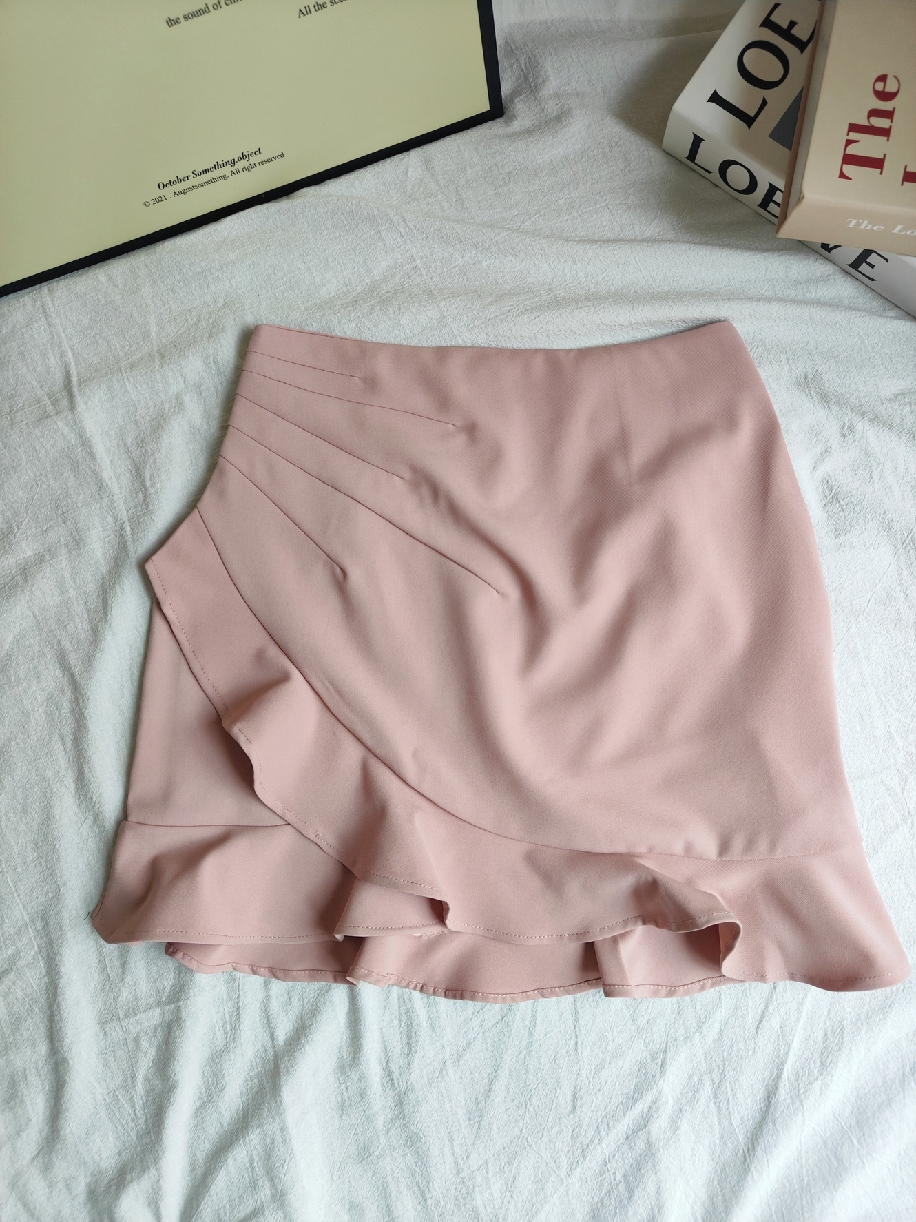 Clarissa  Ruffle Skirt 不规则荷叶边半身裙* 3 Colors