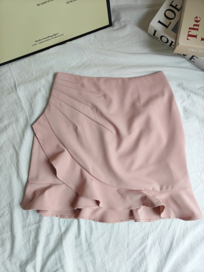Clarissa  Ruffle Skirt 不规则荷叶边半身裙* 3 Colors