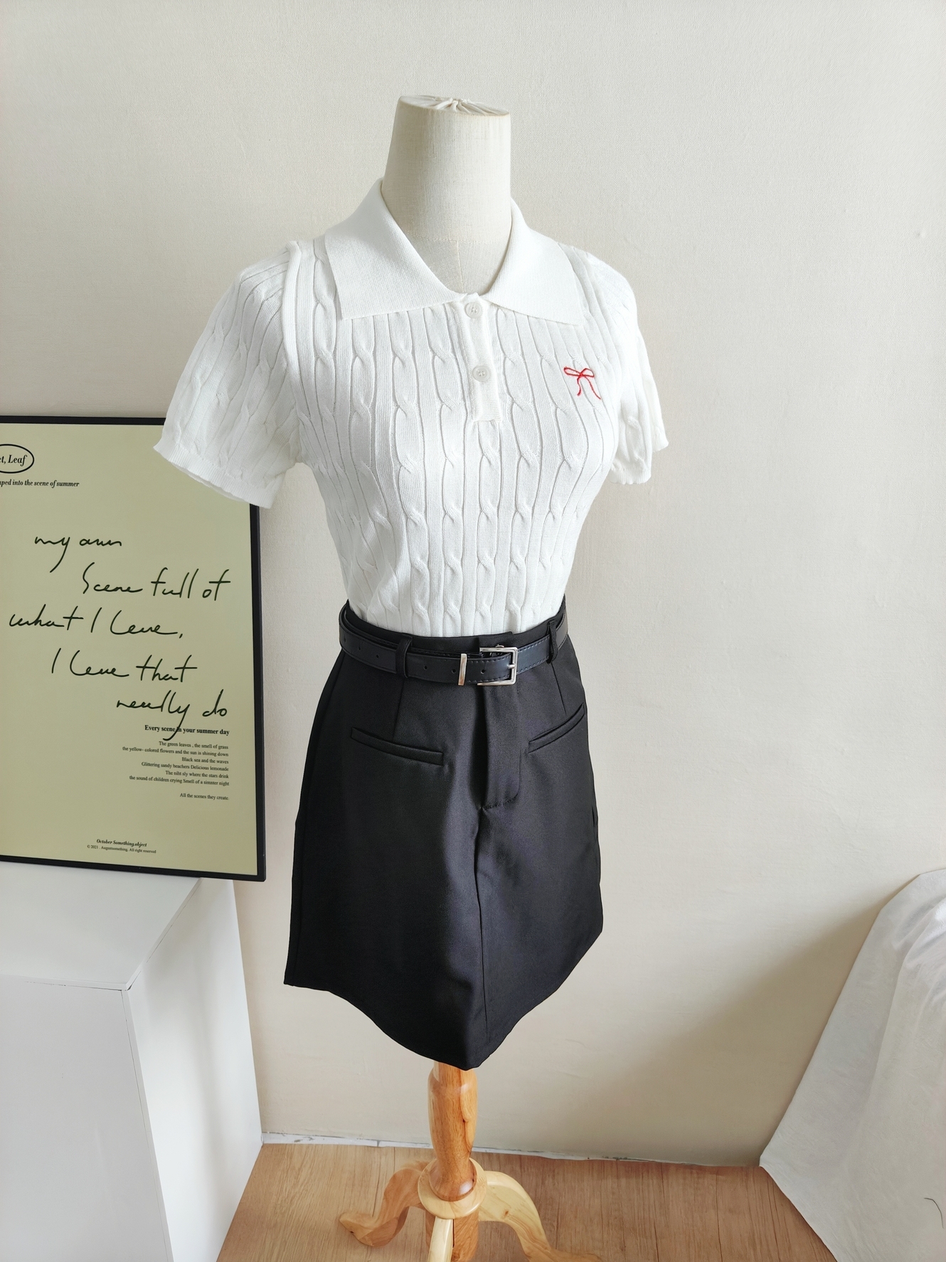 Bow-Knot Knit Top 蝴蝶结针织上衣