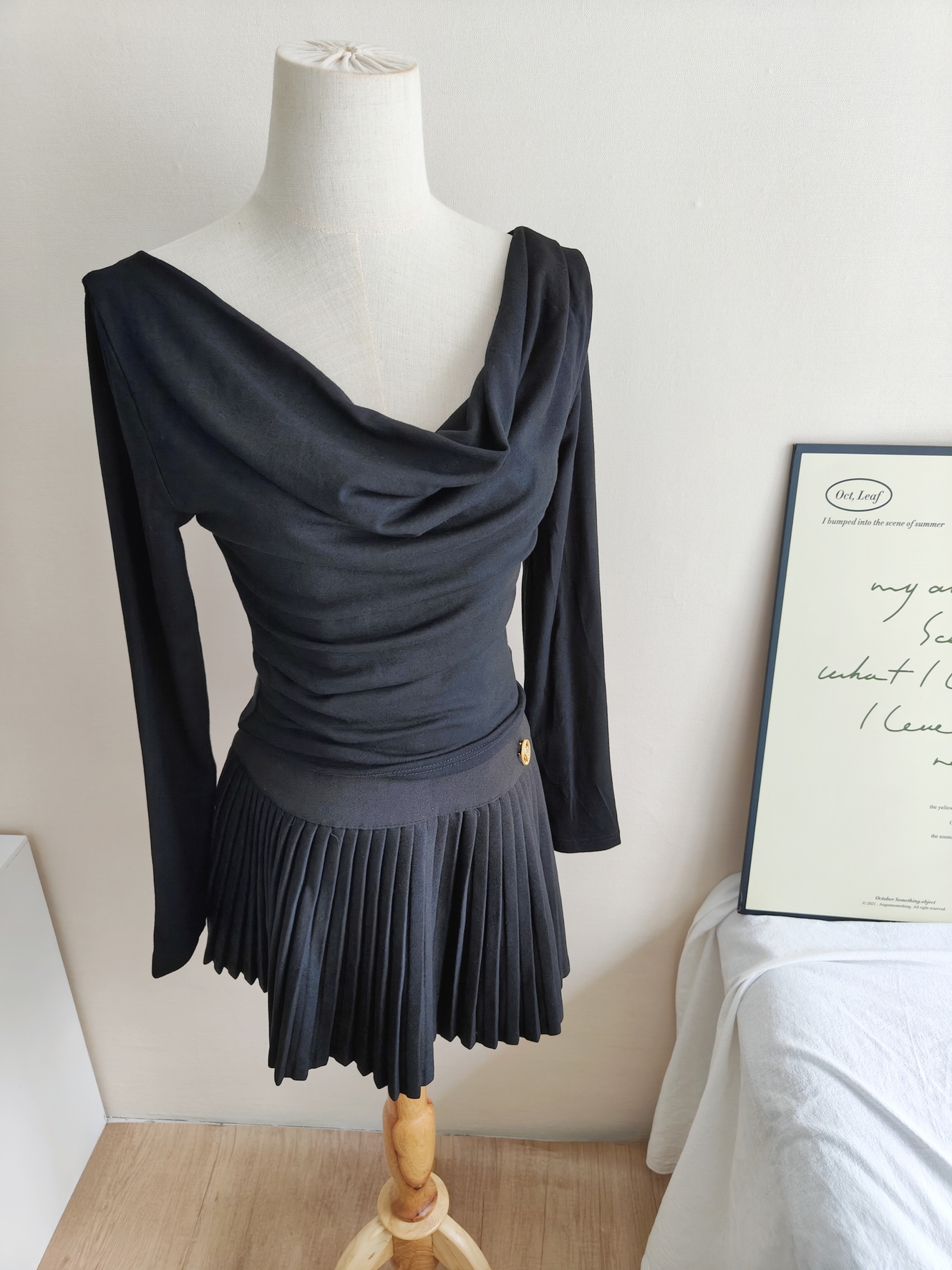 Elara Pleated Midi Skirt 百褶裙半身裙*3 Colors