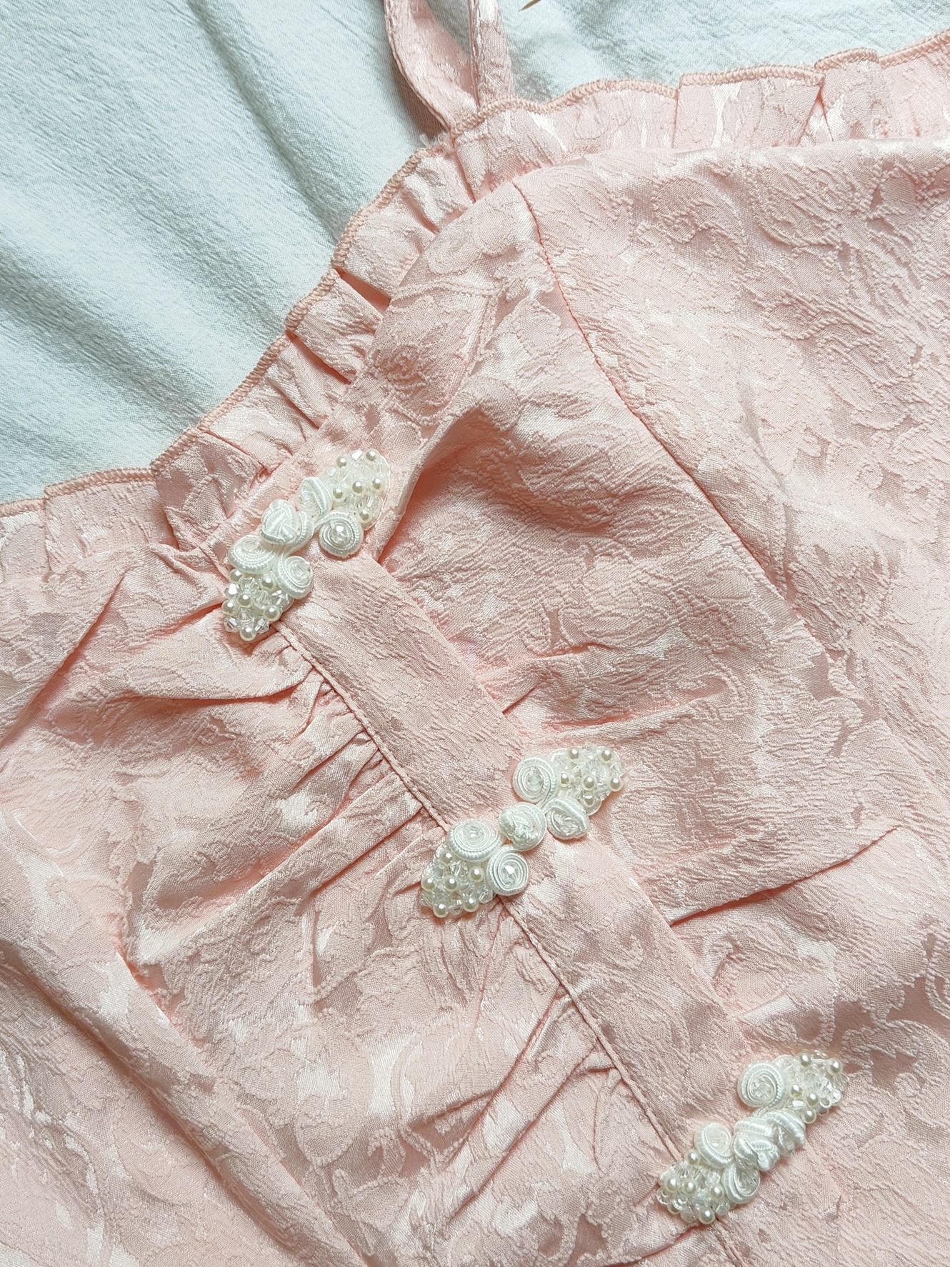 Rose Sweet Fairy Maxi Dress 蔷薇甜美仙气长裙