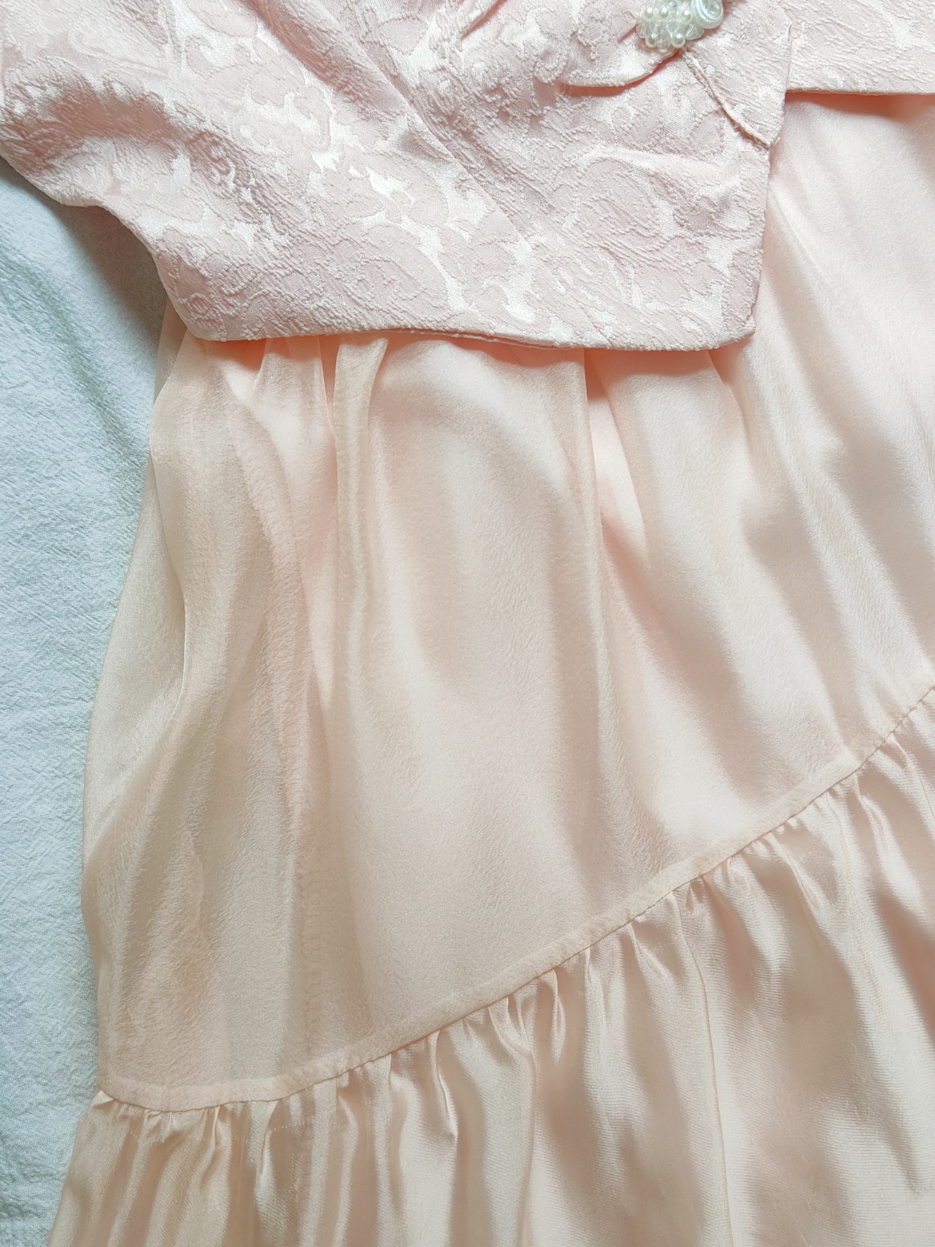 Rose Sweet Fairy Maxi Dress 蔷薇甜美仙气长裙