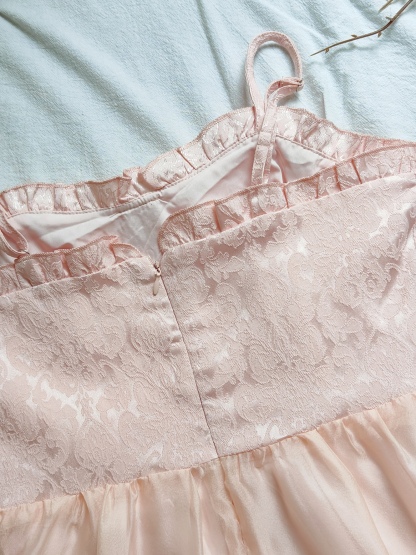 Rose Sweet Fairy Maxi Dress 蔷薇甜美仙气长裙