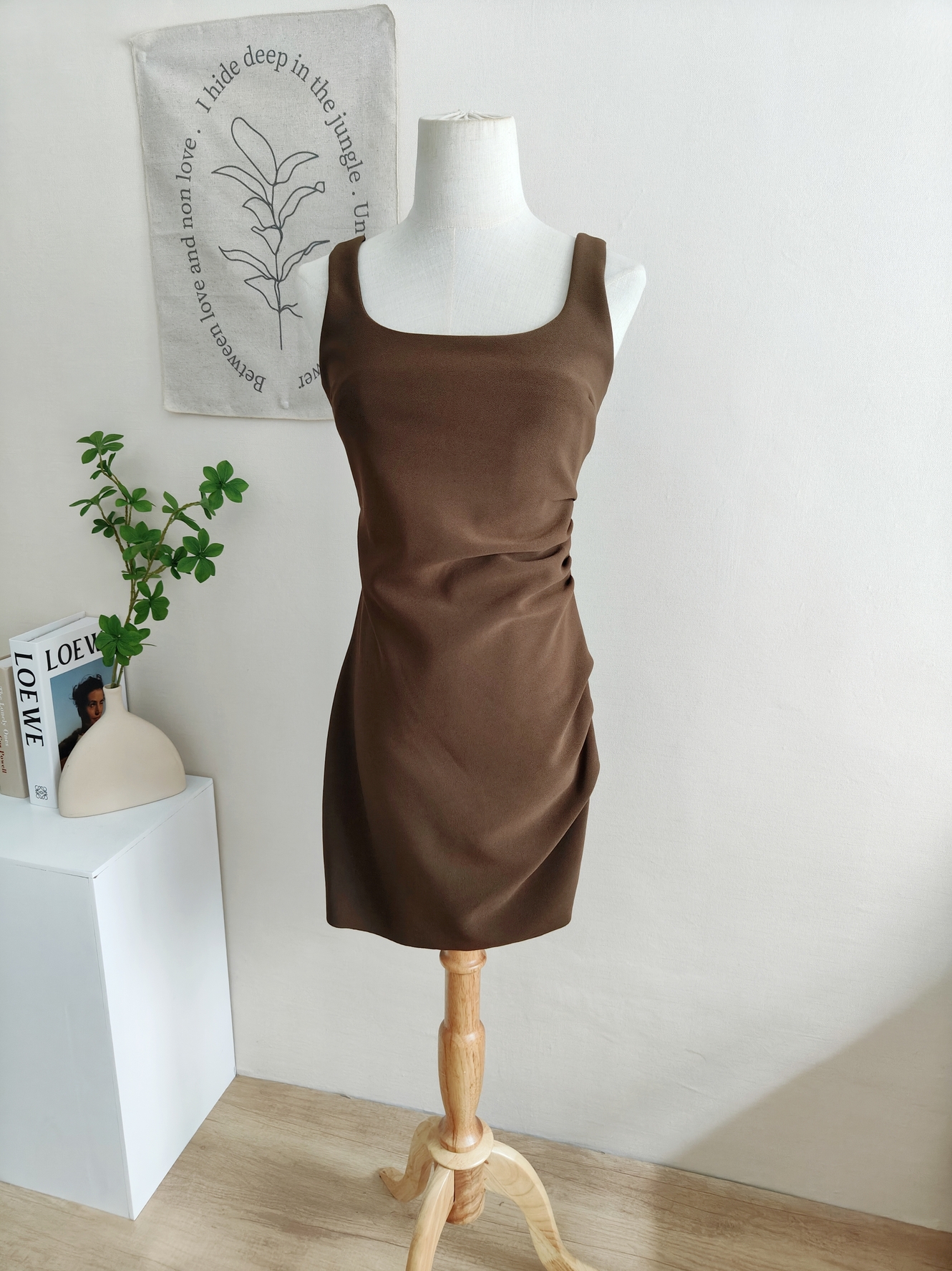 Mireya Strap Dress 简约背心连衣裙*2 Colors