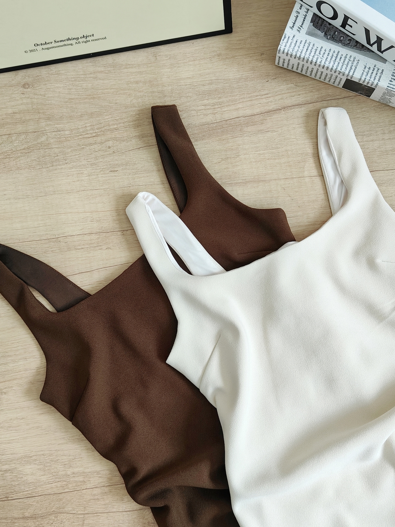 Mireya Strap Dress 简约背心连衣裙*2 Colors