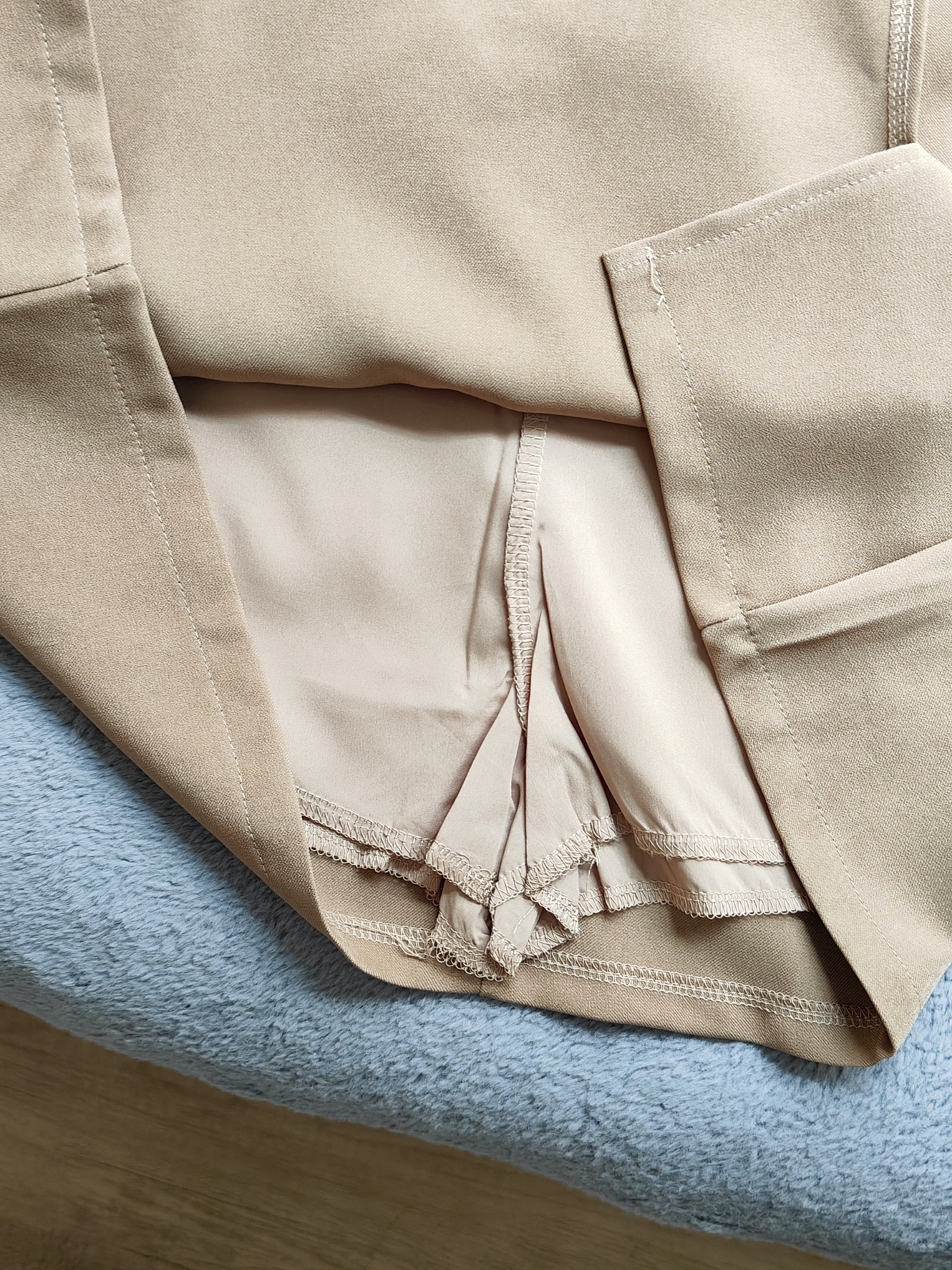 Beige Two-Piece Set茶系中式套装