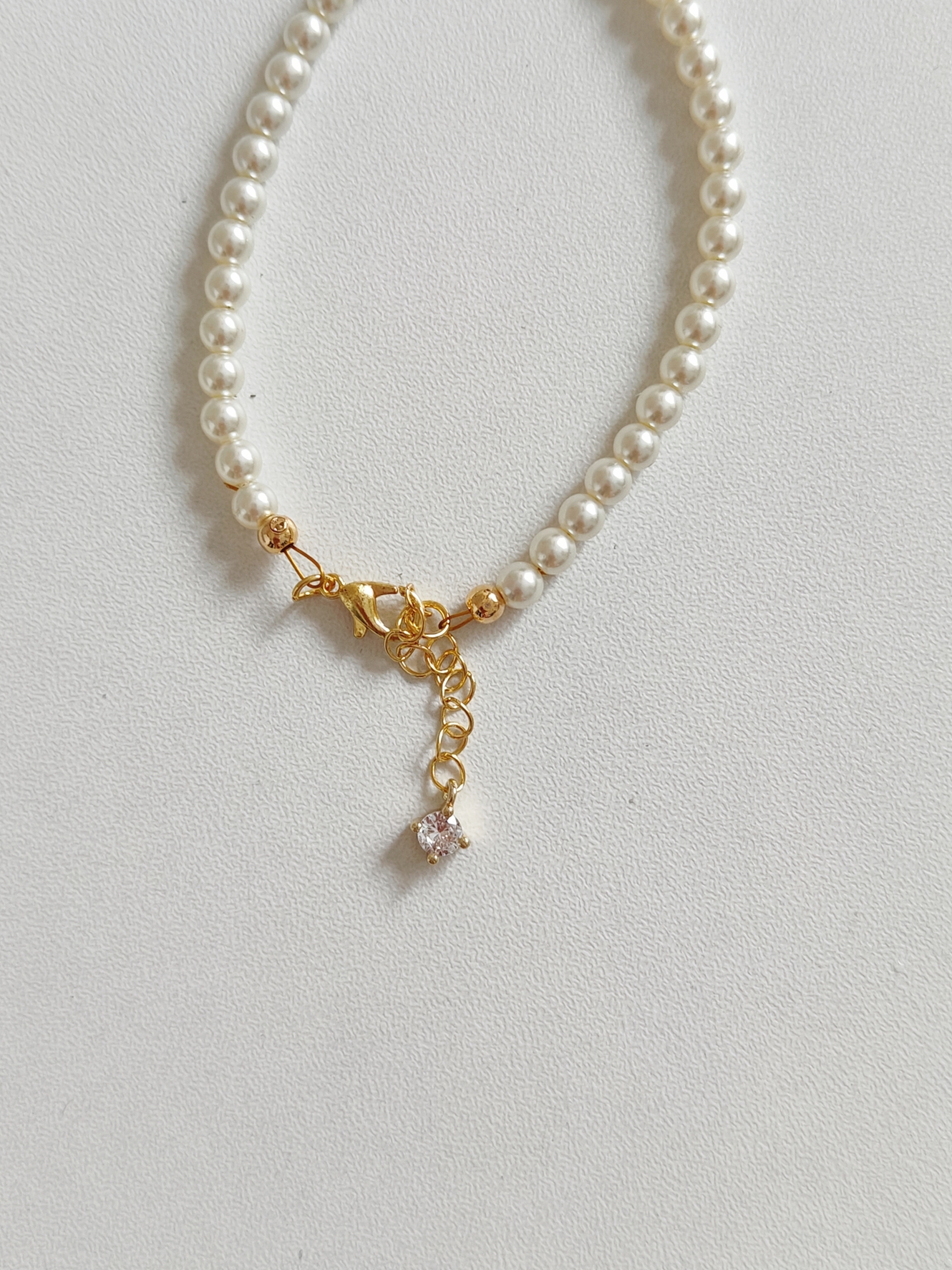 Classic Pearl & Zircon Bracelet 百搭珍珠锆石手链
