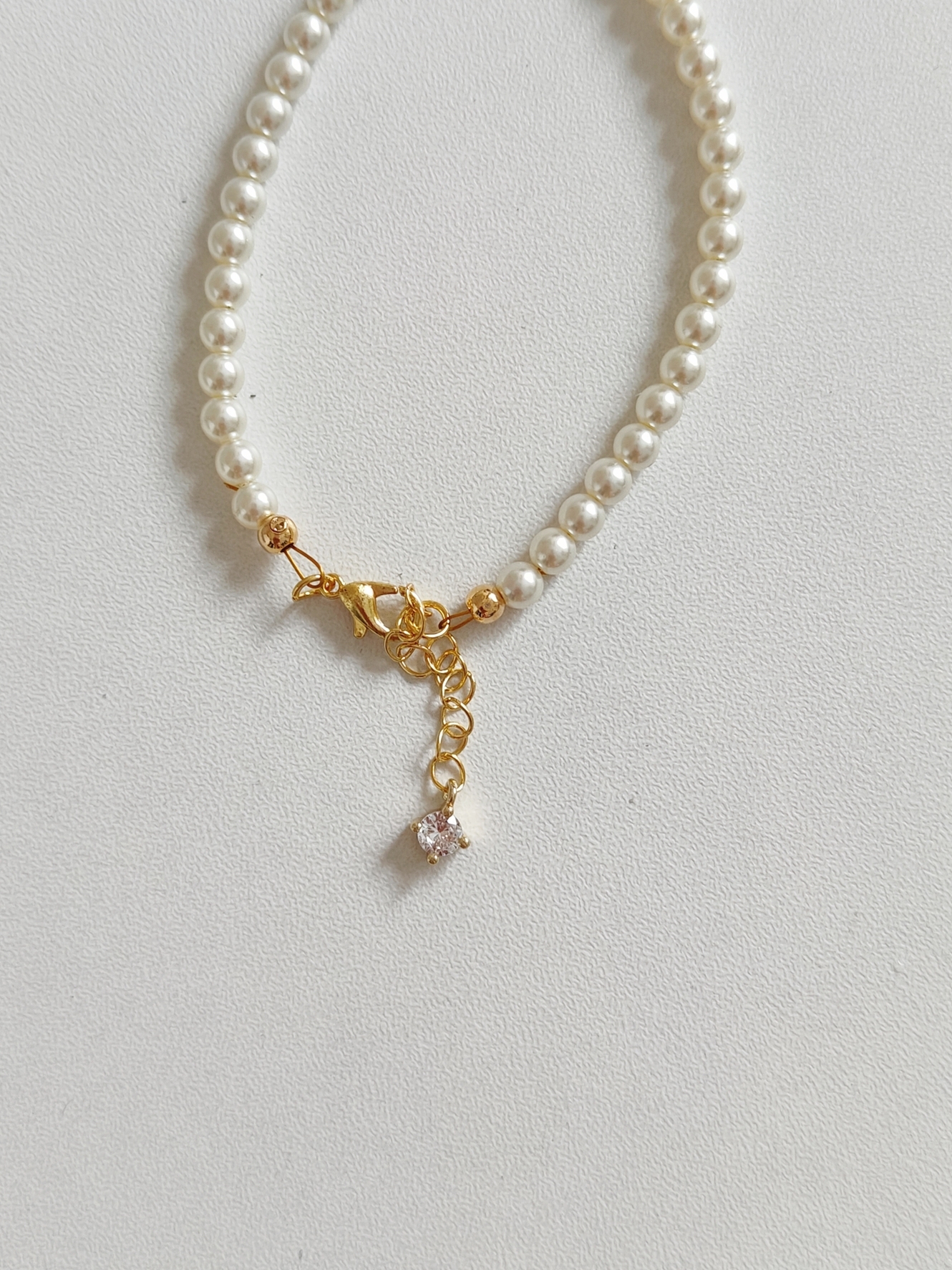 Classic Pearl & Zircon Bracelet 百搭珍珠锆石手链