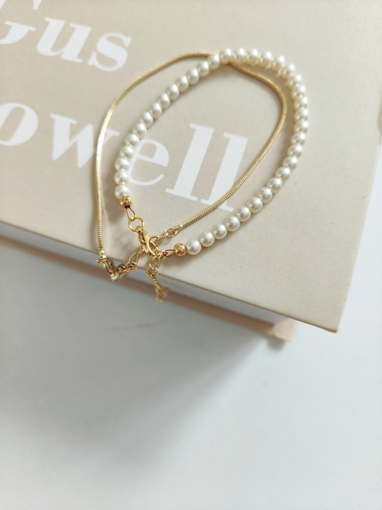 Classic Pearl & Zircon Bracelet 百搭珍珠锆石手链