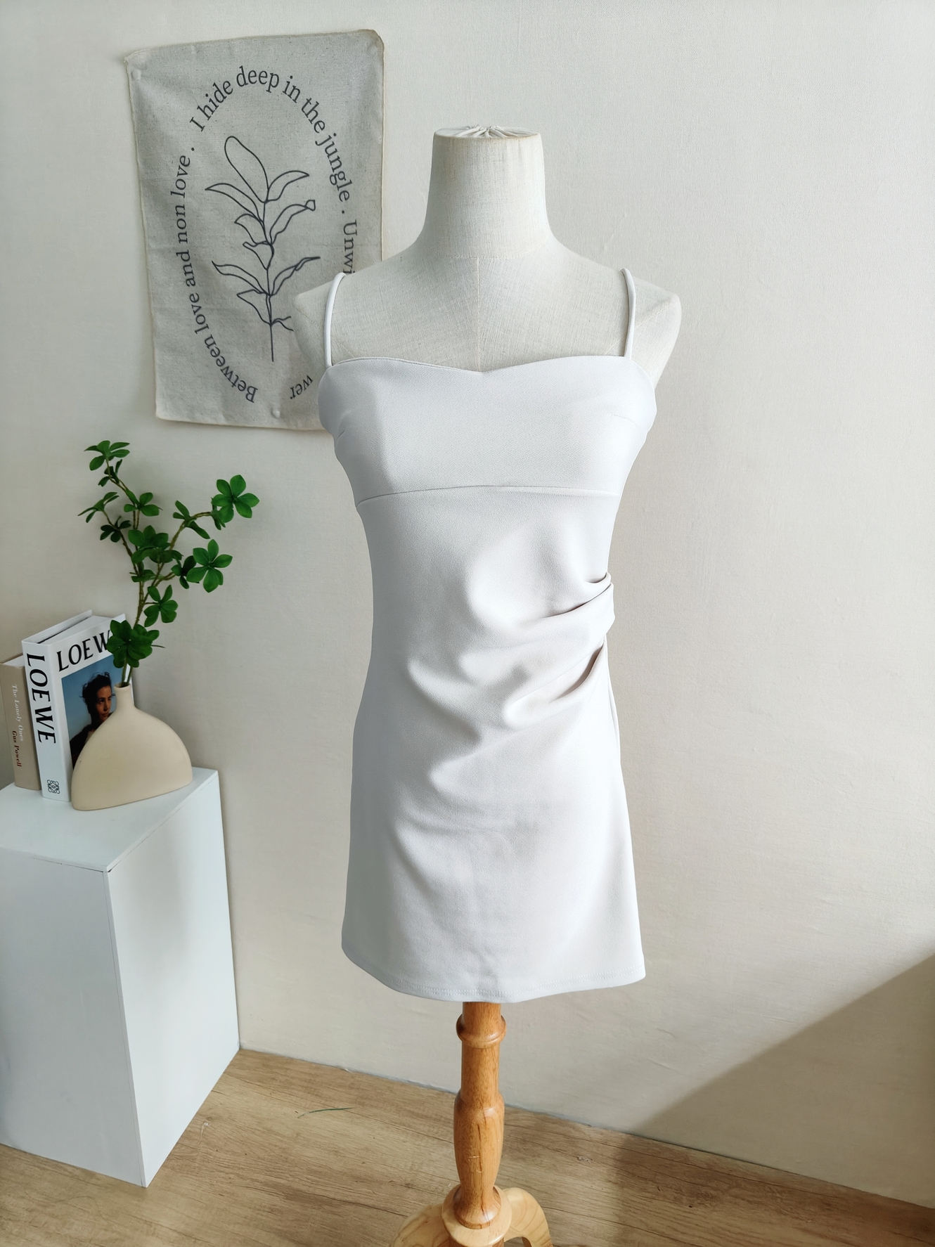 Vanilla Cami Dress 奶油色吊带连衣裙