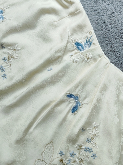 Elowen Embroidered Cheongsam气质温婉刺绣旗袍*2 Colors