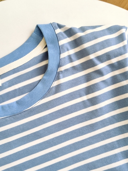Vintage Stripe T-shirt 撞色复古条纹短袖t恤*5 Colors